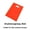 Red, variant on Plastic Bags with Handles,Reliable Portable Design Plastic Shopping Bags,Hard to Crack Reusable Shopping Bags,Rose Red