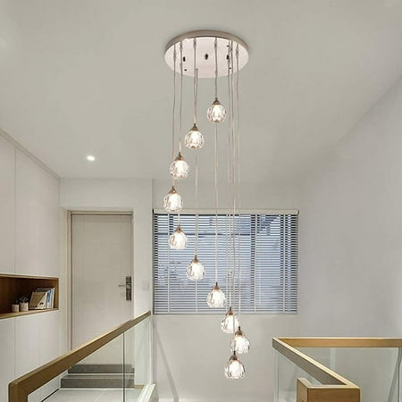 

Maxax Stair Raindrop Crystal Chandeliers