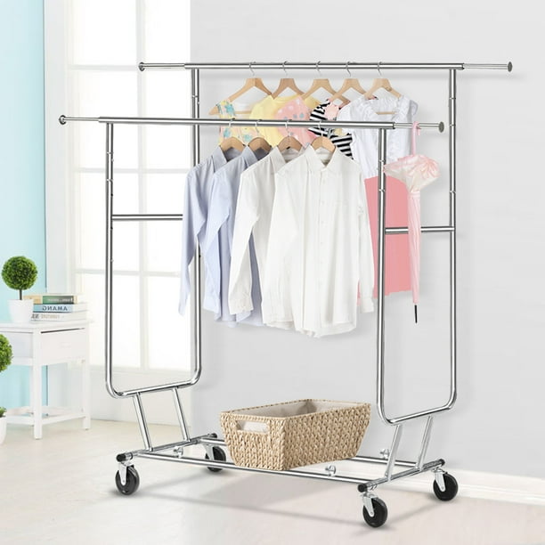 Heavy Duty Garment Rack With Cover Amazadesign