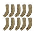 thumbnail image 1 of 10 Piezas Carp Fishing Hook Kickers Terminal Tackle Rubber Anti Sleeve Line Aligner Sleeves Función de Alineación de Anzuelo Adecuado para Pesca en Rí punto S, 1 of 8