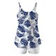 thumbnail image 4 of Traje de baño conservador tankini para mujer, estampado, talla grande, de dos piezas, dividido, traje de baño de dos piezas, traje de baño tankini para mujer, traje de baño de 2 piezas para mujer, tra, 4 of 5