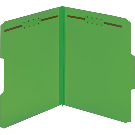 Pendaflex Colored Pressboard Fastener Folders, Dark Green, 25 / Box (Quantity)