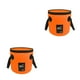 thumbnail image 2 of Naiovety Cubo de agua plegable de PVC, lavabo, viaje, Camping, pesca, canotaje, organizador reutilizable, accesorios de contenedor Type6 NO6 Naiovety CBP233980, 2 of 5