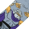 thumbnail image 4 of ODD SOX, Nickelodeon TMNT Cartoon Socks, Shredder, Fun Novelty Men's Crew, Large, 4 of 6