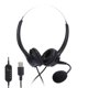 thumbnail image 2 of Centro de llamadas USB Comunicación telefónica Servicio al cliente Auriculares con cable Auriculares Auriculares, 2 of 8