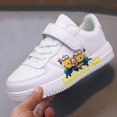 thumbnail image 3 of Zapatillas de baloncesto informales para niños y niñas de 8 y 9 años, zapatos para correr, regalo, Minions, 3 of 5