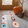 thumbnail image 3 of 2 pegatinas nuevas para ventana de Halloween, pegatinas grandes de demonios aterradores para decoración de fiesta de Halloween, pegatinas de bricolaje con manos y pies sangrientos para la escuela familiar de vidrio(M) brillar Electrónica, 3 of 5