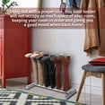 thumbnail image 3 of kurtrusly Boot Storage Rack Home Stable Footwear Organizer Vertical Shoe Stand Multi-slot Boots Racks Long Shoes Holder Organization Tool Gray, 3 of 9