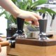 thumbnail image 4 of Flat Base Coffee Tamper Labor-saving Stainless Steel Manual Barista Coffee Powder Tamper For Party,58mmBlack, 4 of 5