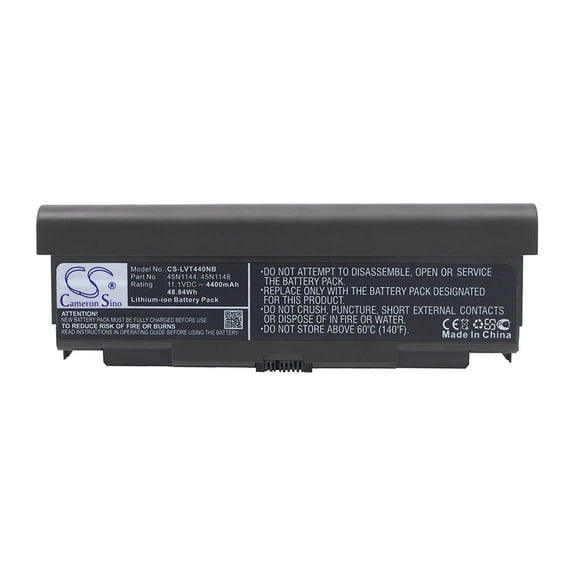 4400mAh 45N1153 45N1151 45N1160 0C52863 45N1162 0C52864 45N1161 45N1145 45N1148 45N1158 45N1144 Battery for Lenovo ThinkPad W540