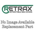 thumbnail image 2 of Retrax Tonneau Rail de Couverture T-82481 Noir Mat, 2 of 3