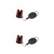 thumbnail image 2 of Greeniant Herramienta de nudo rápido de pesca, pinzas de abrazadera de barra de aleación de aluminio retráctil, equipo de aparejos de pesca conveniente Rojo con hebilla extensible 2piezas Greeniant CBP499337, 2 of 6