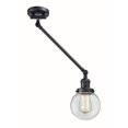 thumbnail image 4 of Innovations Lighting  Beacon - 1 Light 6" Swing Arm - Plug In or Hardwired Clear/Matte Black, 4 of 5