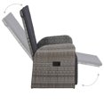 thumbnail image 5 of vidaXL 7 Piece Garden Dining Set Grey, 5 of 5