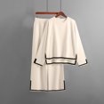 thumbnail image 2 of Lindreshi Womens 2 Piece Outfit Summer Women Summer Pants Printing Short Sleeved Shirt Casual Two Piece Suit, 2 of 6
