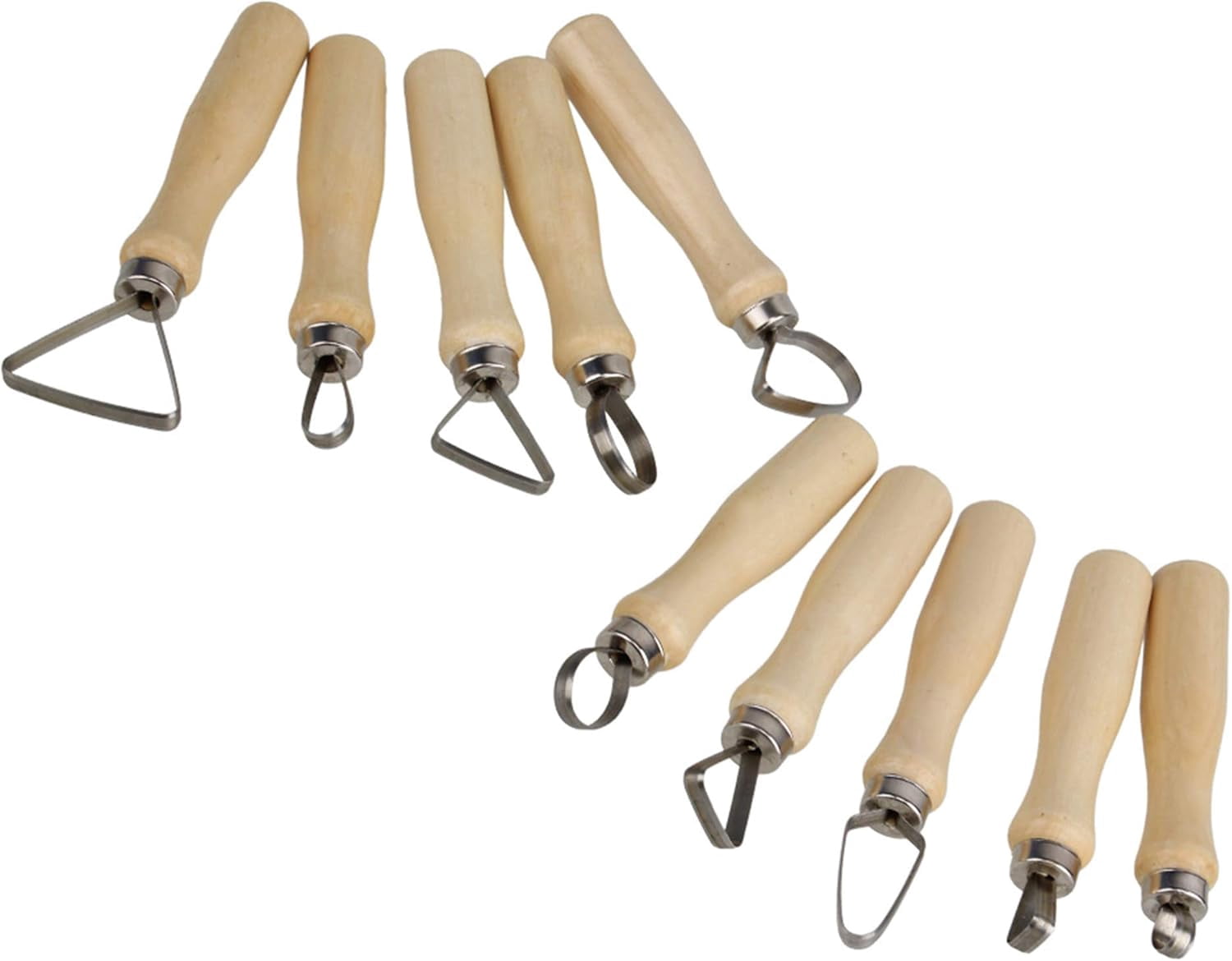 10PCS Clay Carving Tools Pottery Trimming Pottery Carving Trimming Pottery Pottery Trimming Sculpting Set Pottery Trimming Cake Carving