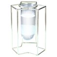 thumbnail image 3 of Flower Vase with Metal Stand Hydroponic Plant Flower Vase for Kitchen Office Decor, 3 of 4