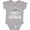 AC-Heather Grey, variant on Hike Colorado Hiking Trekking Hiker Gift Boys or Girls Baby Bodysuit