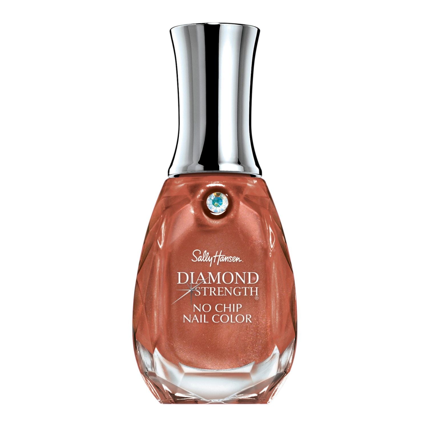 Sally Hansen Vernis à ongles Diamond Strength®, infusé de véritables microdiamants & platine, 10 jours de protection contre les cassures & fissures