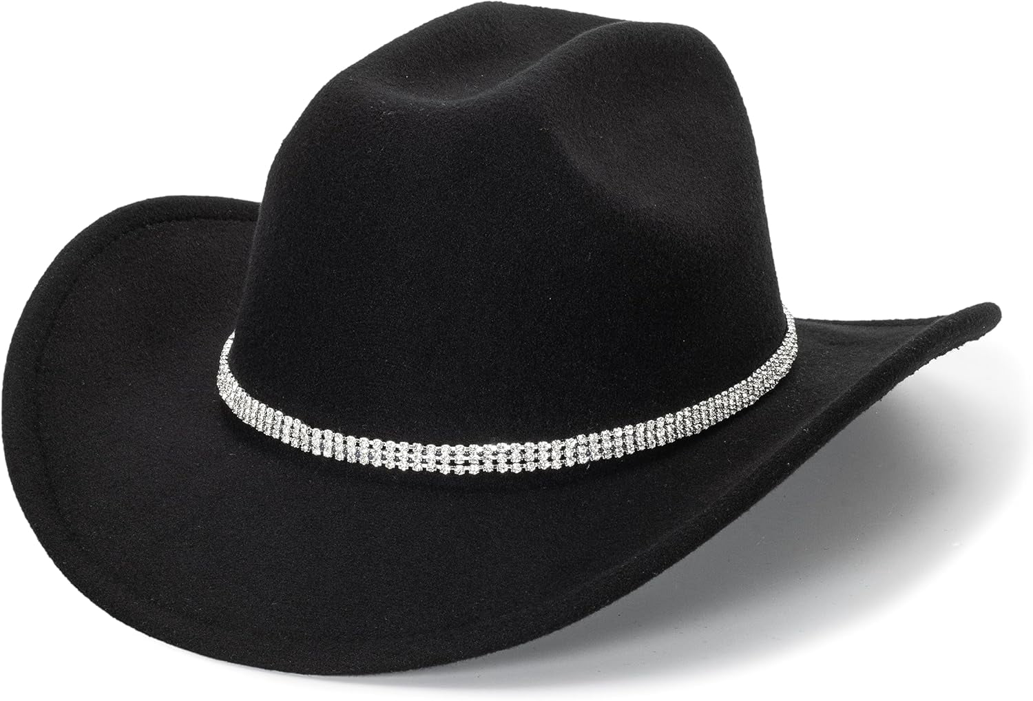 DOVACKA Western Cowboy Hat for Men Women Classic Fedora Hat  display picture 2