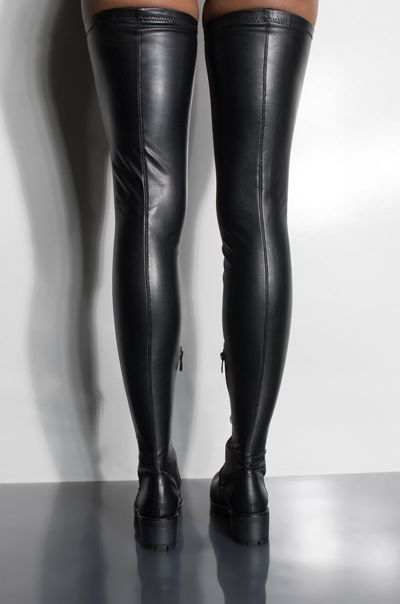 over knee thigh high boots