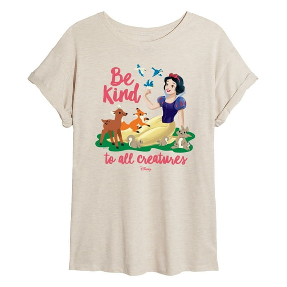Disney - Snow White Be Kind - Juniors Ideal Flowy Muscle T-Shirt