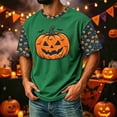 thumbnail image 5 of Shirt for Women Print Short Sleeve Crewneck T-Shirts Halloween Printed Tee Clothes, 5 of 6