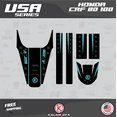 thumbnail image 4 of Kalair GFX Graphics Kit for Honda CRF100 (2011-2016) Usa Series, 4 of 5