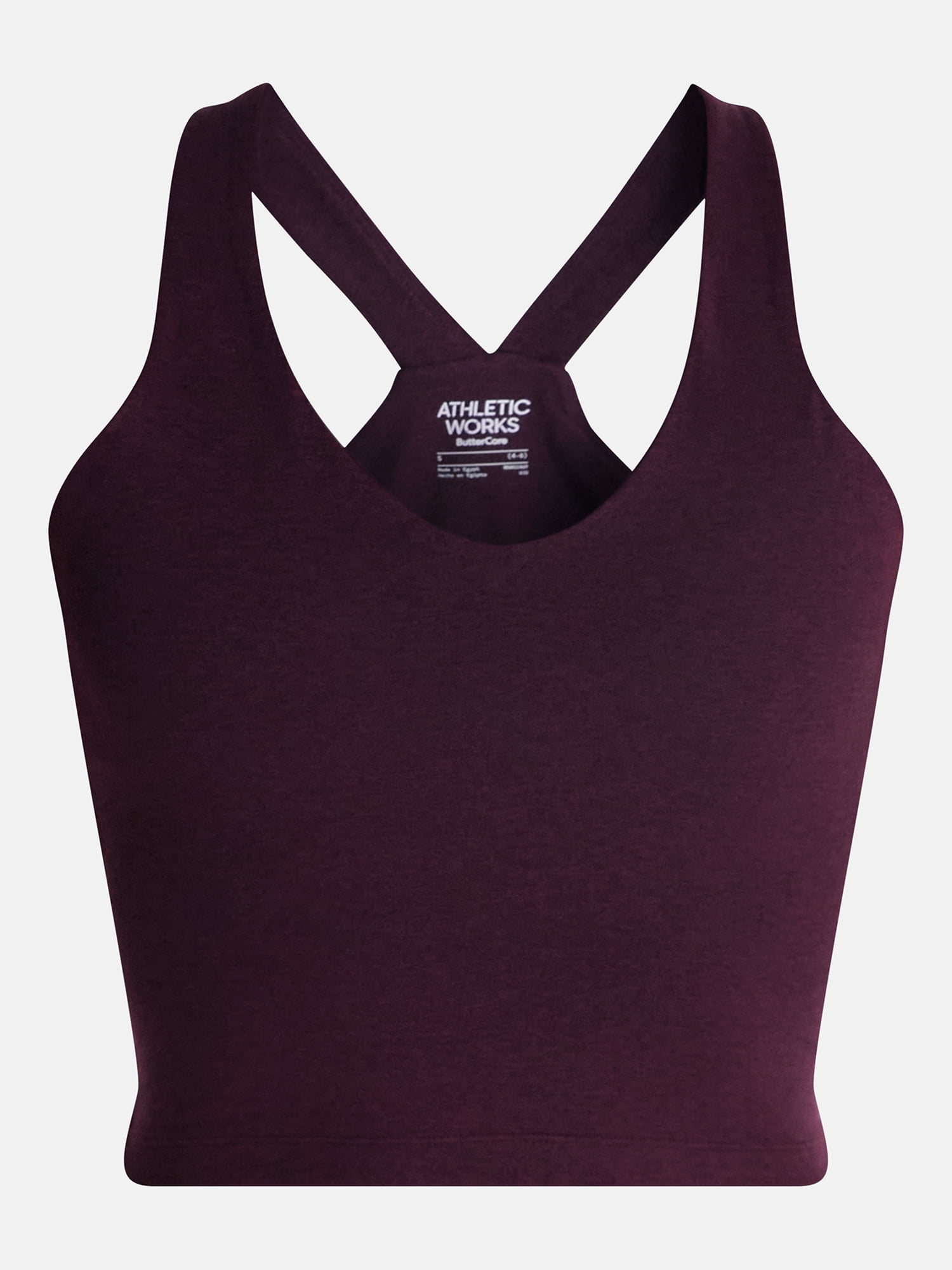 Athletic Works Women's ButterCore Bra Tank Top, Sizes XS-XXXL
