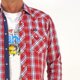 thumbnail image 5 of Camisa Vaquera Wrangler Hombre Manga Larga G62 rojo EEG, 5 of 6