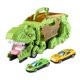 thumbnail image 2 of Dino Transporte Coche Dinosaurio Tragar Vehículo Tragar Transporte Jugar Vehículo Juguete para Edades 3 4 5 años Niño Niños Preescolar , Verde con 2 Verde con 2 autos., 2 of 8