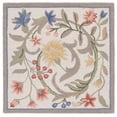 thumbnail image 2 of Safavieh Chelsea Baxter Bordered Wool Area Rug, Ivory, 3' x 3' Square, 2 of 13