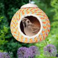 thumbnail image 6 of figatia Bird Breeding Nest Parrot Nesting House Parakeets Lovebird Cage Accessories Hut Shelter for Finches Sparrows Robins Blue Jays With Screws, 6 of 8