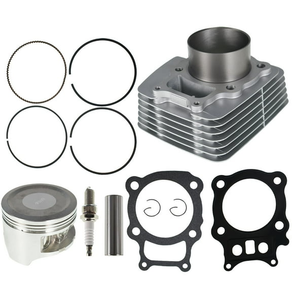 Waltyotur Cylinder Piston Top End Rebuild Kit for Honda Rancher TRX350 2000-2006