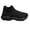 Black, variant on NOKIO Mens Walking Shoes Breathable Knit S𝗅ip On Sneakers Lightweight Casual Athlet𝗂c Fitness Shoes Comfortable Casual Running Shoes Fashion High Top Sport Sock Shoes for Back to College