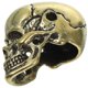 thumbnail image 5 of Colgante de llavero de latón, decoración de calavera Vintage, colgante de llavero con dije de calavera, 5 of 6