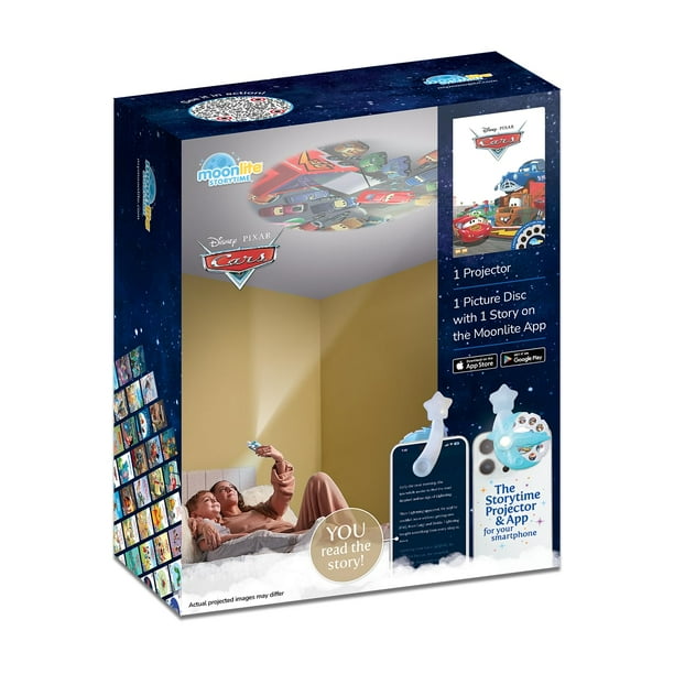 Proyector electrónico de aprendizaje Moonlite Cars 1 Story