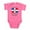 Raspberry, variant on CafePress - Made In The Dominican Republic - Cute Infant Bodysuit Baby Romper - Size Newborn - 24 Months