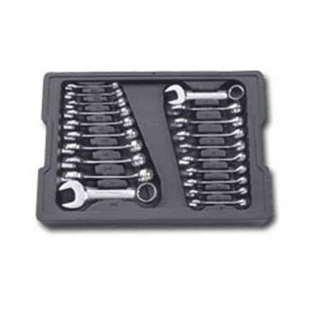 

81903 20 Piece SAE/ Metric Stubby Wrench Set