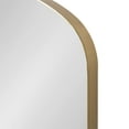 thumbnail image 3 of Kate and Laurel Peyson Framed Arch Mirror with Shelf, Gold 18x24, 3 of 8