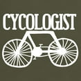 thumbnail image 3 of CafePress - Cycologist' Dark T Shirt - Men's Classic Graphic Cotton T-Shirt, 3 of 4