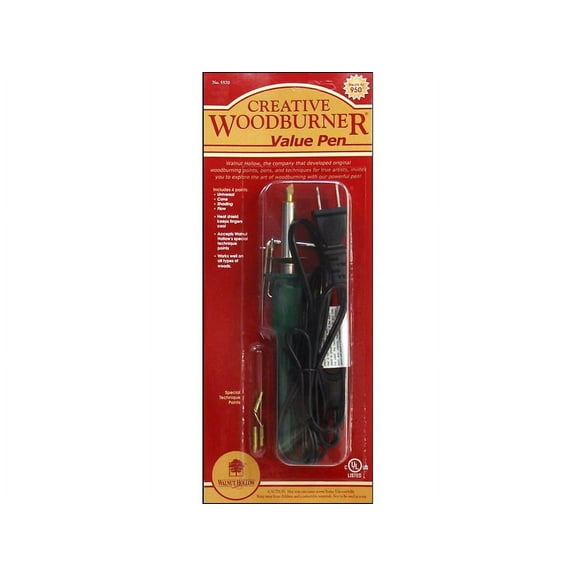 Walnut Hollow Sax Creative Woodburner Value Pen, 25 W, 4 Tip