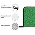 thumbnail image 4 of Cauagu Tennis Rockets And Balls Print Oven Mitts and Pot Holders 4 pcs Set,Extra Thicken Long Kitchen Oven Glove Potholders BBQ Gloves-Oven Mitts and Pot Holders(11 Inch), 4 of 6