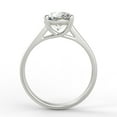 thumbnail image 3 of Delicate 3Ct Round Brilliant Cut 14K White Gold Plated VVS1/D Diamond Solitaire Engagement Ring, 3 of 4