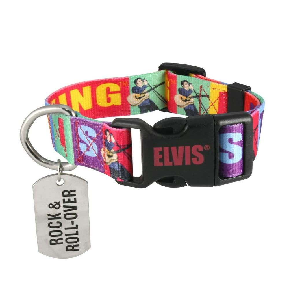 Pets Supply Dog Collar Elvis The King M 1216" New Toys Licensed