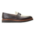 thumbnail image 4 of Base London Mens Sid Leather Penny Loafers, 4 of 5