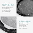 thumbnail image 4 of Mini Pancake Pan - Nonstick Silver Dollar Pancake Maker for Stove Top - Fry Pan to Cook Swedish Pancakes, Eggs, Omelettes - 7 Mold Design, 4 of 8