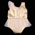 thumbnail image 2 of Preciosa Ropa de Mono de Baile de Ballet Decoraciones para 18 Pulgadas American Gir Doll Color Oro Sunnimix Vestido de muñecas de 18 pulgadas, 2 of 8
