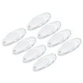 thumbnail image 1 of Unique Bargains Blinds Chain Handle, 8Pack 90mm Roller Shade Cord Weights for Window Parts, White, 1 of 6