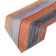 thumbnail image 1 of Mesa Camino 72" x 13", Retro Algod?n Lino Mesa Camino, Naranja y Gris Unique Bargains caminos de mesa, 1 of 6
